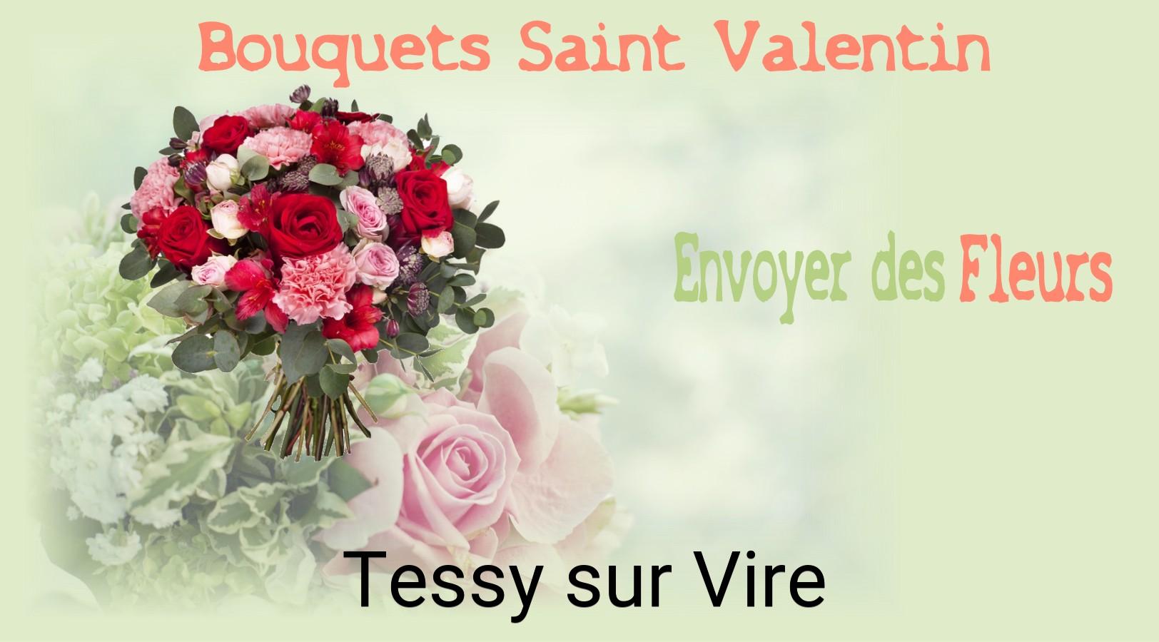 Roses de Saint-Valentin livrées à Tessy-sur-Vire